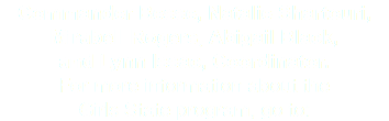 Commander Besse, Natalie Shartouri, Mirabell Rogers, Abigail Black, and Lynn Issac, Coordinator. For more information about the Girls State program, go to: